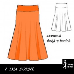 Sukně zvonová Libuše