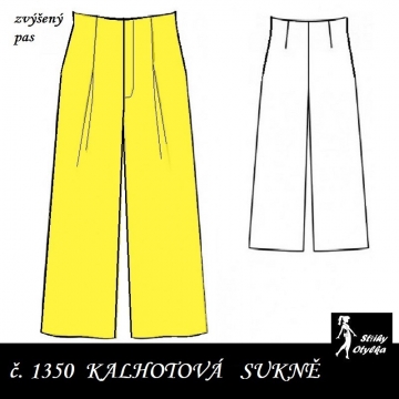 Kalhotová sukně Otýlie