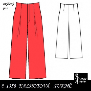 Kalhotová sukně Otýlie