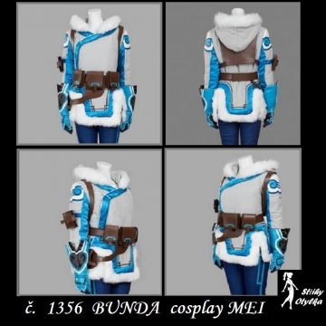 Bunda s kapucí - cosplay Mei