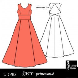 Princesové šaty Karla