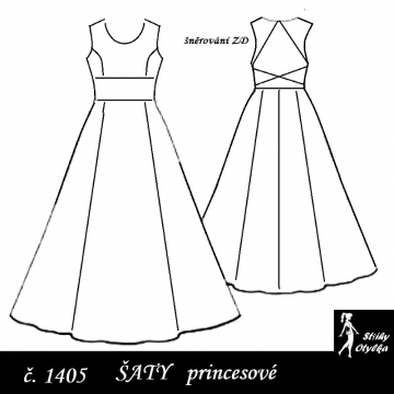 Princesové šaty Karla