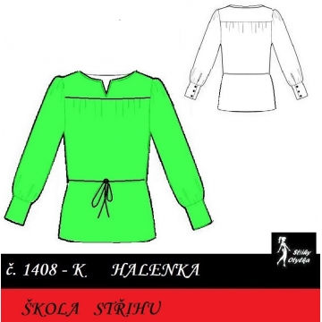 Škola střihu - HALENKA Karolínka