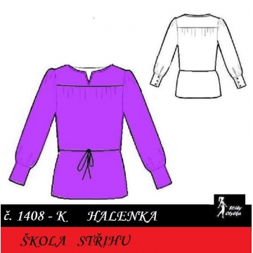 Škola střihu - HALENKA Karolínka