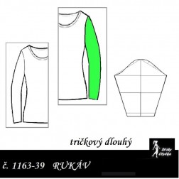 RUKÁV jednodílný: TRIČKOVÝ dlouhý