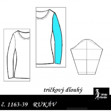 RUKÁV jednodílný: TRIČKOVÝ dlouhý