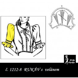 KRÁTKÝ RUKÁV balonový: ŠATOVÝ, HALENKOVÝ 