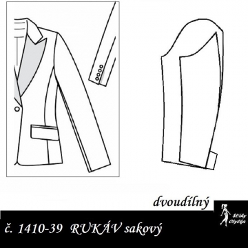 DLOUHÝ RUKÁV dvoudílný: SAKOVÝ
