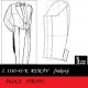 Škola střihu - dvoudílný RUKÁV frakový