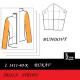 Škola střihu - jednodílný RUKÁV bundový 