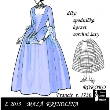 Šaty s krinolínou, Albína