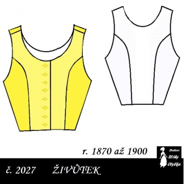Živůtek Pepina  r. 1870 až 1900