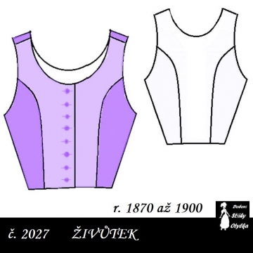 Živůtek Pepina  r. 1870 až 1900