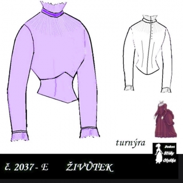 Dámské šaty s honzíkem - Polonéze Polda