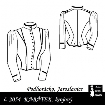 Kabátek Dorinka, Podhorácko r. 1870 až 1900
