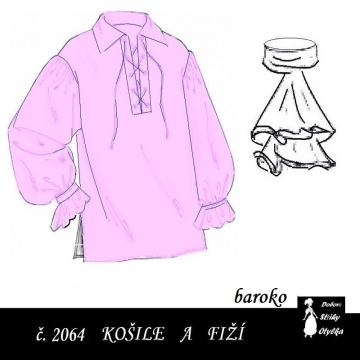 Barokní košile a fiží Dominik