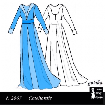 COTEHARDIE dámský svrchní oděv Barbora