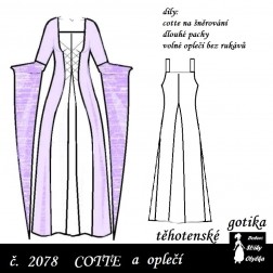 Cotte s pachy a s oplečím, Zdislava