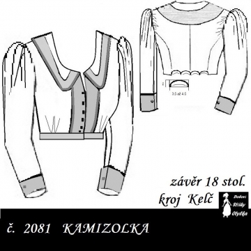 Kamizolka Maryša, Horácko r. 1850 až 1890