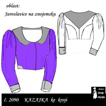 Kazajka Miluška, Jaroslavice r. 1870 až 1900