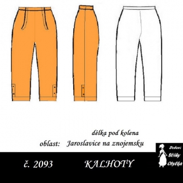 PÁNSKÉ kalhoty Jaroslavicko, Adam