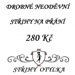 DROBNÝ STŘIH NA PŘÁNÍ NEODĚVNÍ
