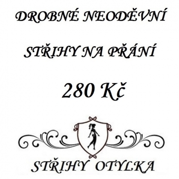 DROBNÝ STŘIH NA PŘÁNÍ NEODĚVNÍ