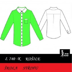 Škola střihu -  KOŠILE Metod / Tilda