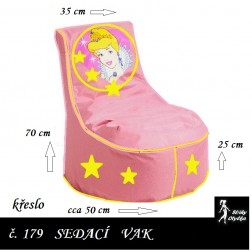 Sedací vak DĚTSKÉ KŘESÍLKO