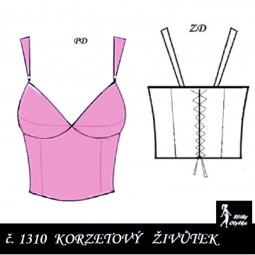 Korzetový živůtek Katarína