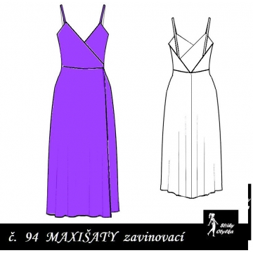 Maxišaty zavinovací Lada