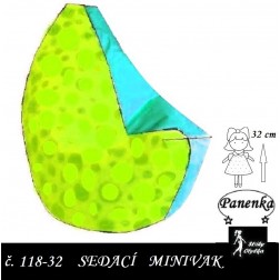Sedací minivak PRO PANENKU cca 32 cm