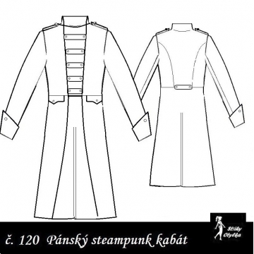 Kabát steampunk Marian
