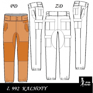 Kalhoty s kapsami, Dana / Radim