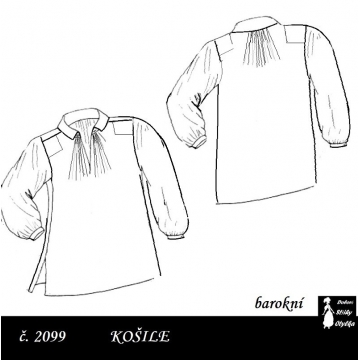 Barokní košile Ješek