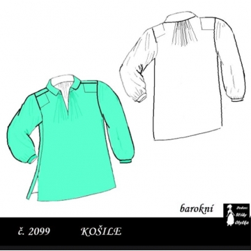 Barokní košile Ješek