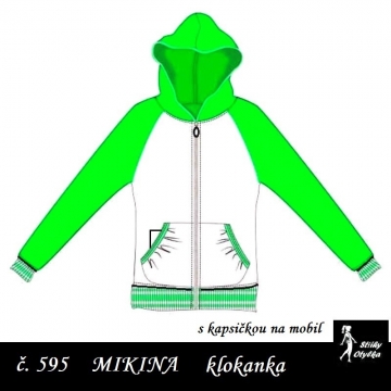 Mikina, klokanka s kapucí Jára