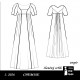 Empírové chemise Yvona, r. 1790 až 1820