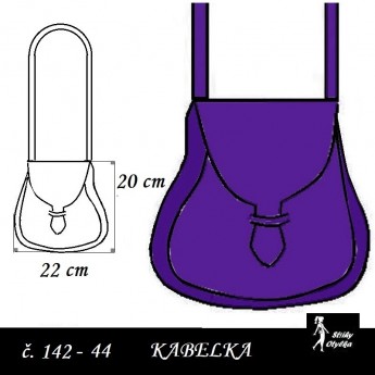 Kabelka s klopou č. 44