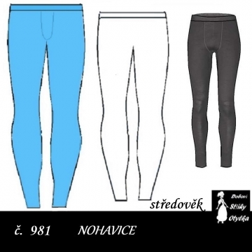 PÁNSKÉ vlněné nohavice Standa