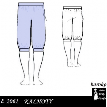 Barokní kalhoty Celestýna