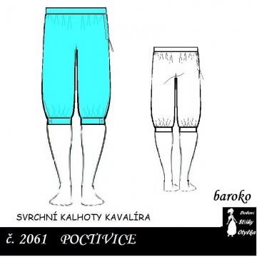 Barokní kalhoty Celestýn