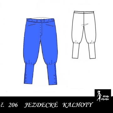 Jezdecké kalhoty Míla / Jíra