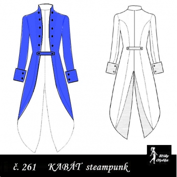 Kabát steampunk Lumír