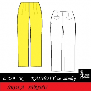 Škola střihu - KALHOTY se...