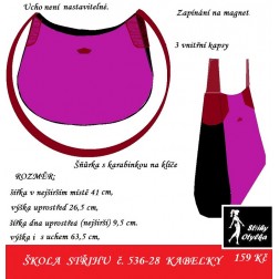 Škola střihu - Kabelky a tašky