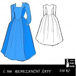Renezanční šaty,  Cecílie