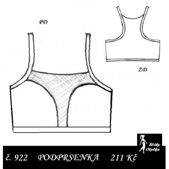 Podprsenka Julie, sportovní