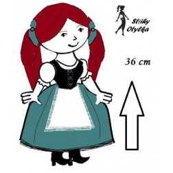 Panenka  Anka, tělíčko, PDF VP 36 cm