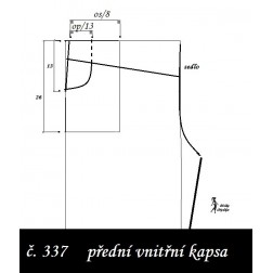 Riflové kalhoty Xenie, do vel. 110